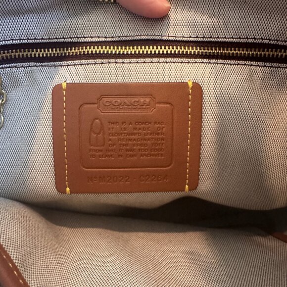 Coach Ergo Shoulder Bag (Brass/1941 Saddle) - Picture 7 of 7